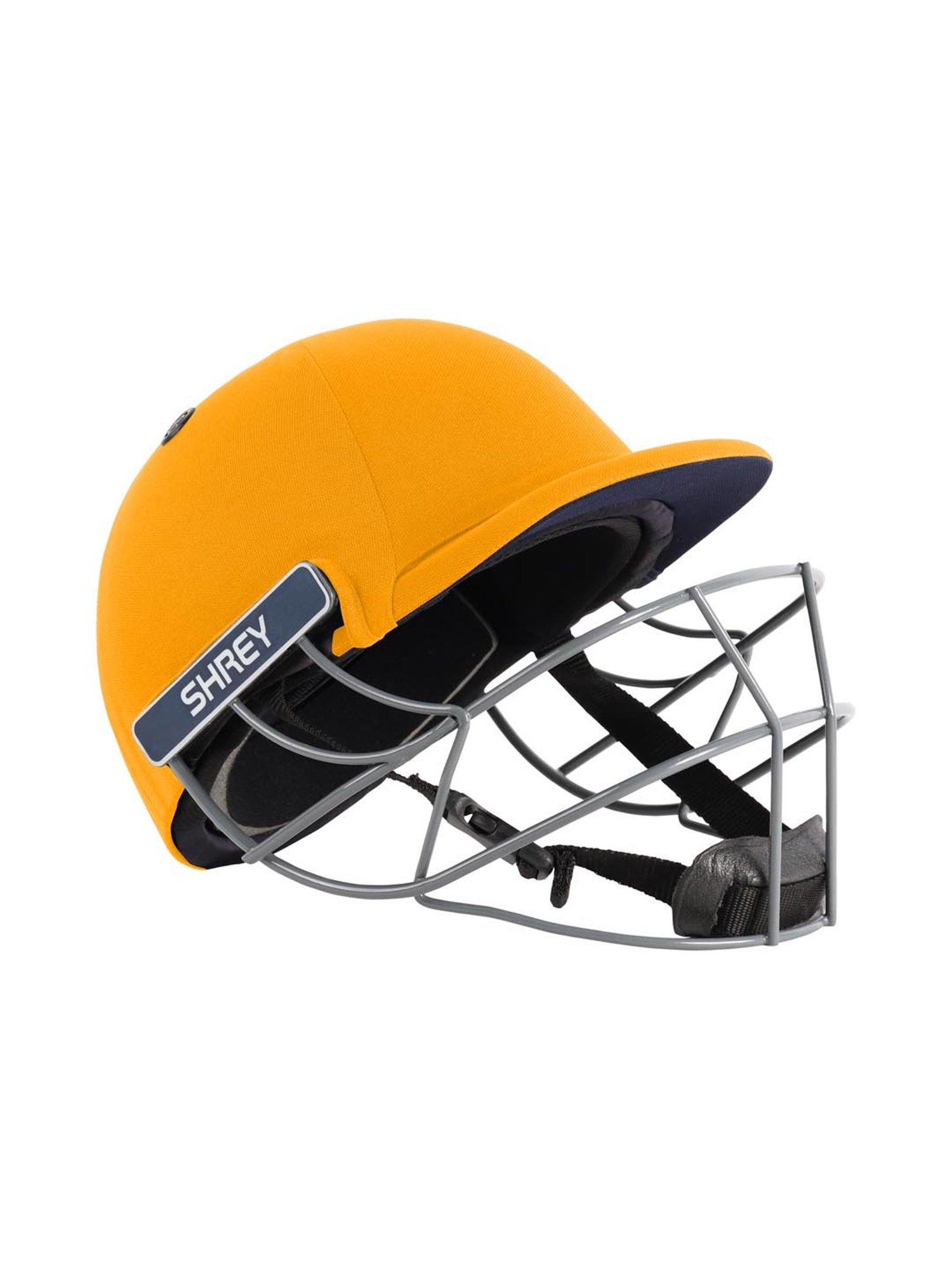 Shrey Yellow Performance Steel Cricket Helmet (S)