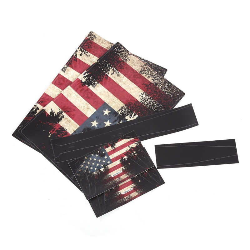 kinect sensor Controller Protective Sticker Game Console Skin Decoration Cover for PS5 Flag Pattern