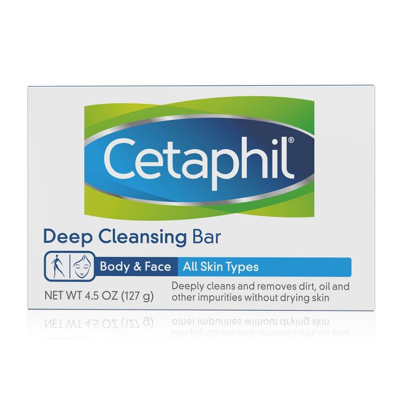 Cetaphil Deep Cleansing Bar Soap - 3pk - 4.5oz each