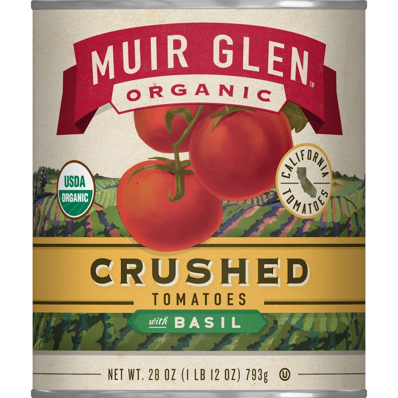 Muir Glen Crushed Tomatoes - 28oz