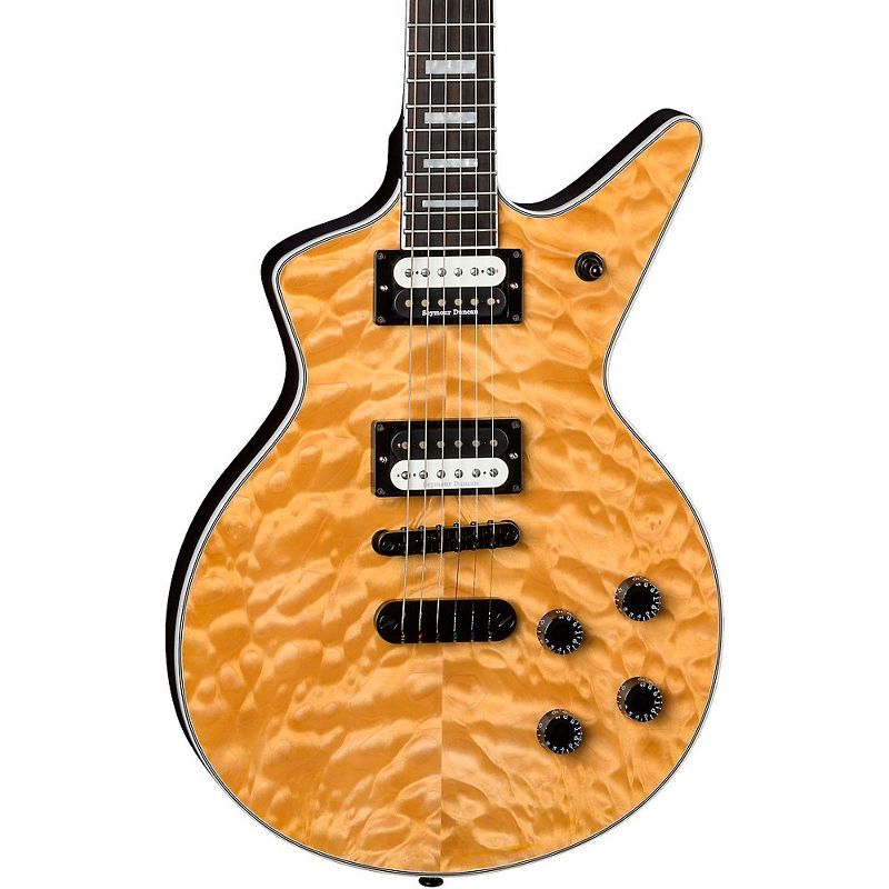 Dean Cadi Select Quilt Top Electric Guitar Gloss Natural