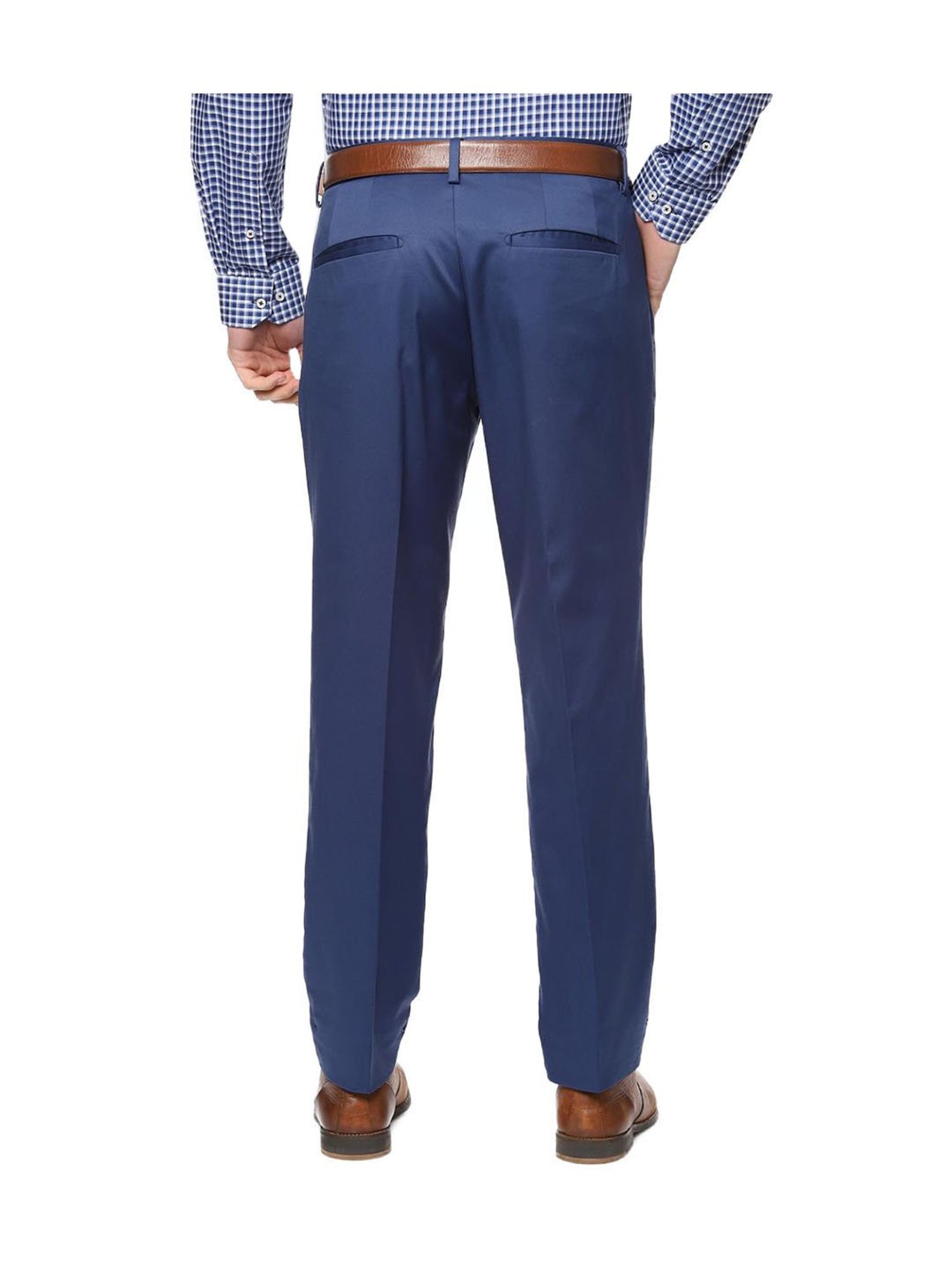 Louis Philippe Permapress Navy Trouser