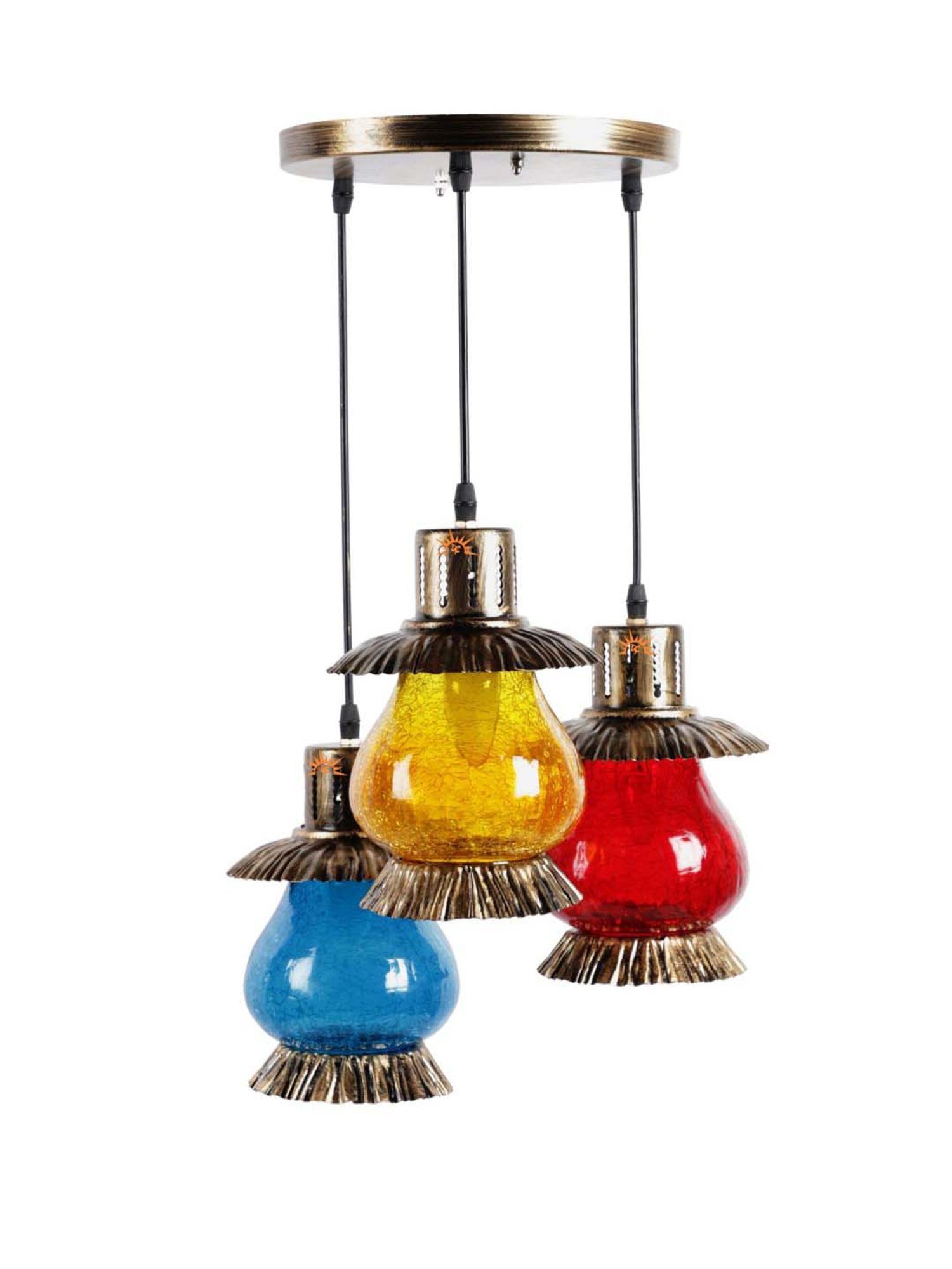 DecorativeRay Multicolor Hanging Light - Set of 1