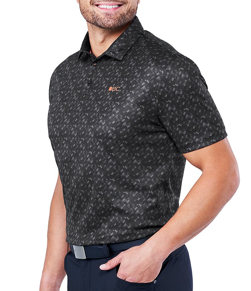 BLACK CLOVER Lucky Fit Short-Sleeve Stark Dri-Balance&trade; Polo