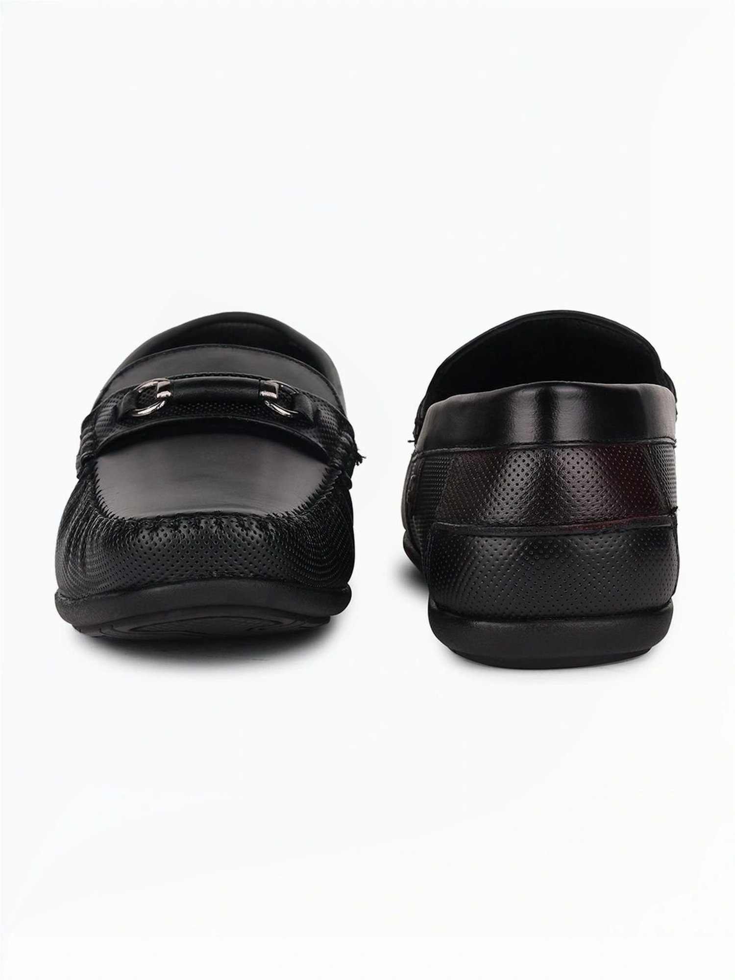 Healers by Liberty Men's Black Casual Loafers