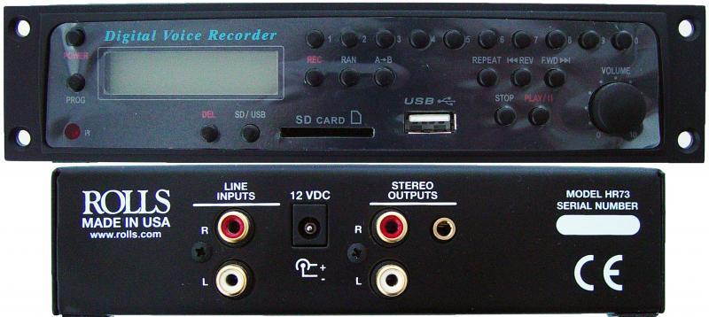 Rolls HR73 Mp3 Recorder