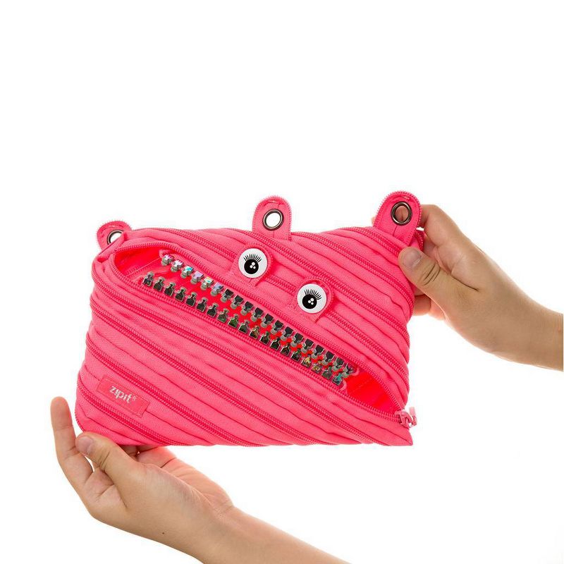 Monster Pencil Case Pink - ZIPIT