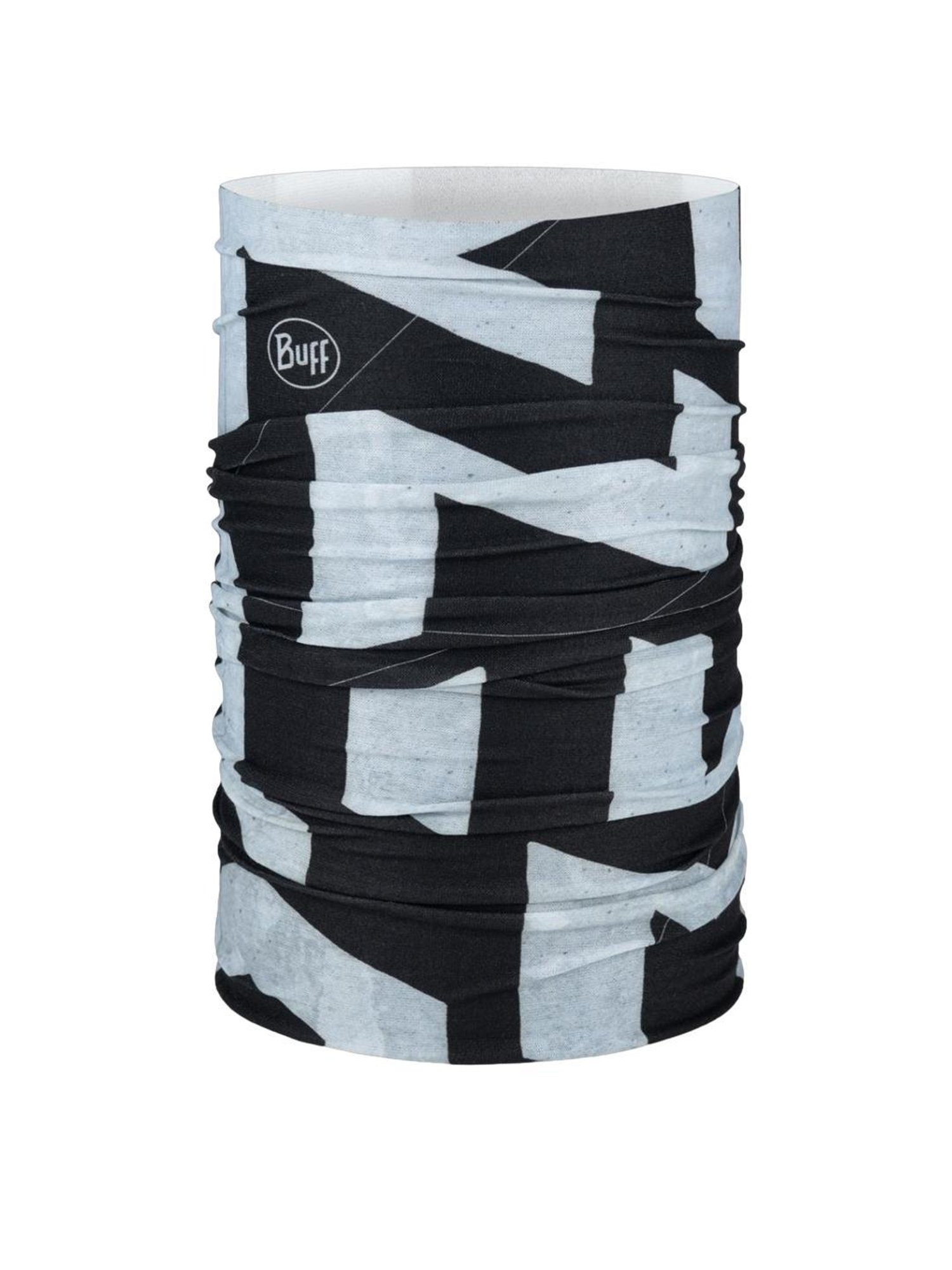 BUFF White & Black Printed Bandana