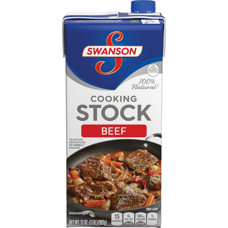 Swanson 100% Natural Beef Cooking Stock 32oz