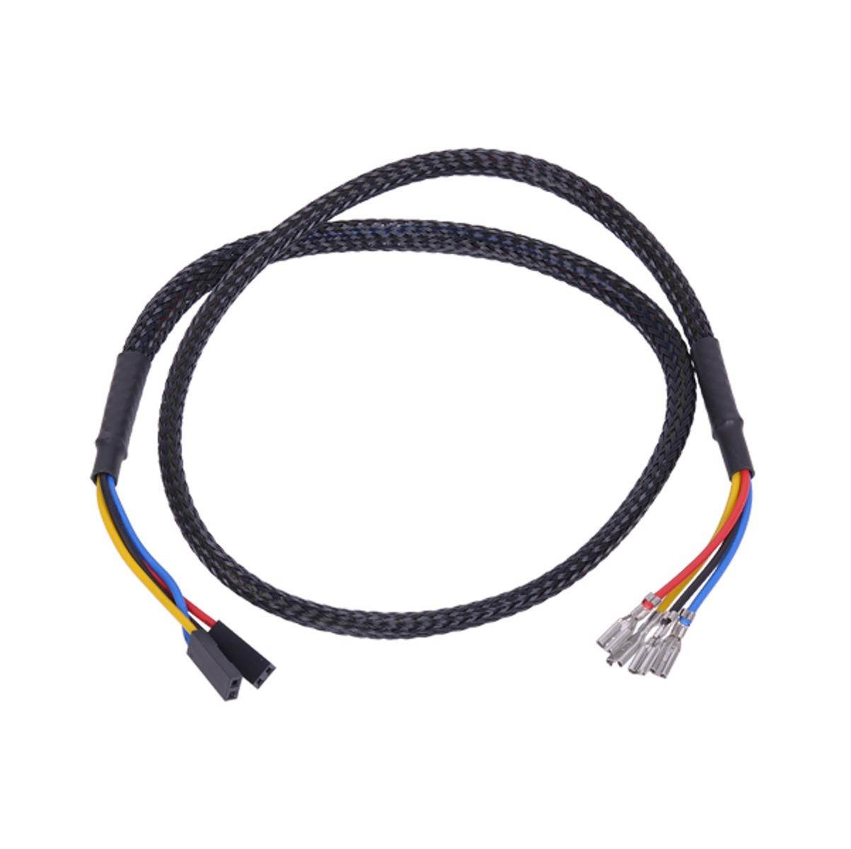 Phobya Spade Button/Switch Cable - 60cm | Black (87484)