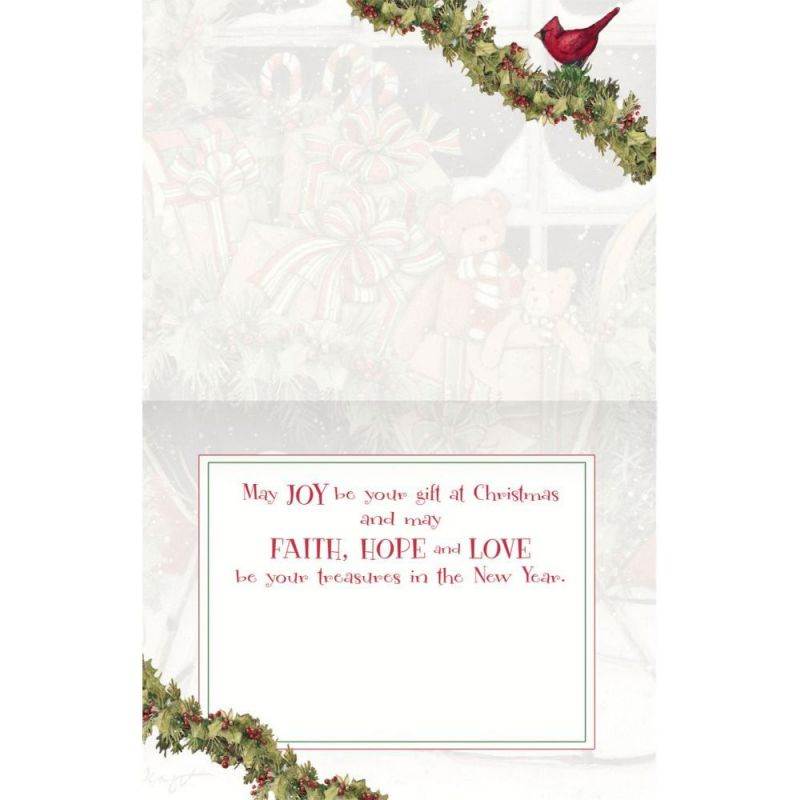 Heart & Home Christmas  5.375 In X 6.875 In Assorted B, Christmas Cards by Lang