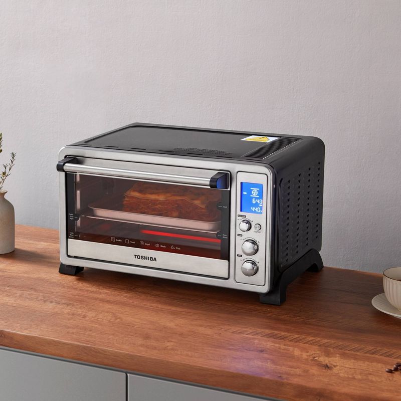 Toshiba Digital Toaster Oven - Silver