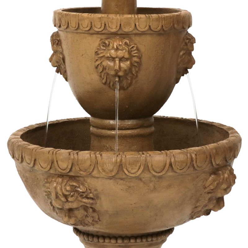 Ceramic Cascading Vines Garden Fountain - Acorn Hollow
