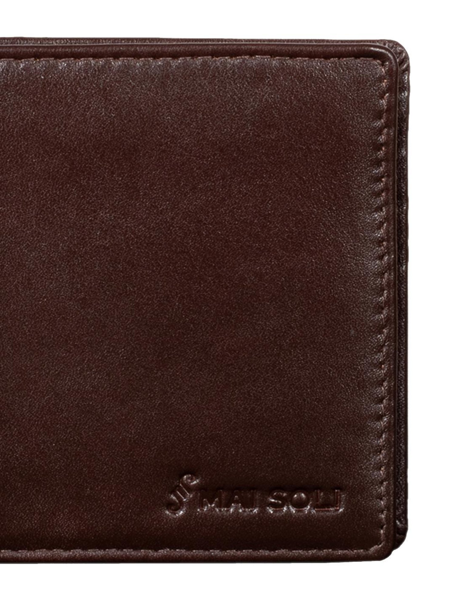 Mai Soli Elegance Leather Bi-Fold Wallet for Men