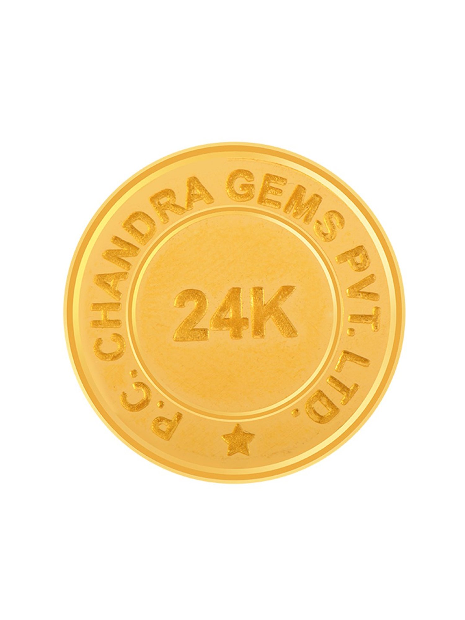 P.C. Chandra Jewellers 24k (995) 10gm Gold Coin
