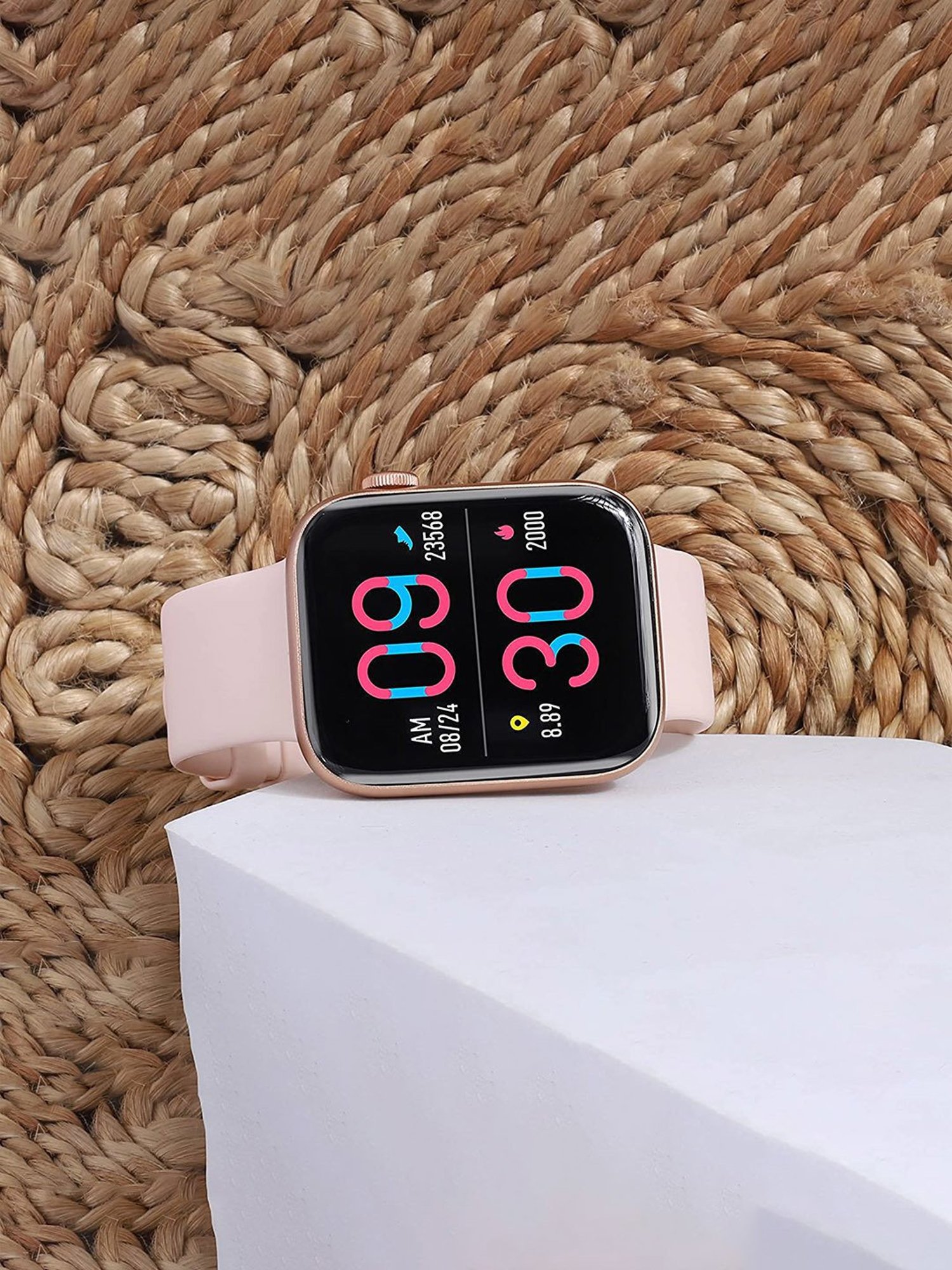 Minix Newly launched Largest screensize Denver Smartwatch with 2.01 inch HD Display (Rose Gold)