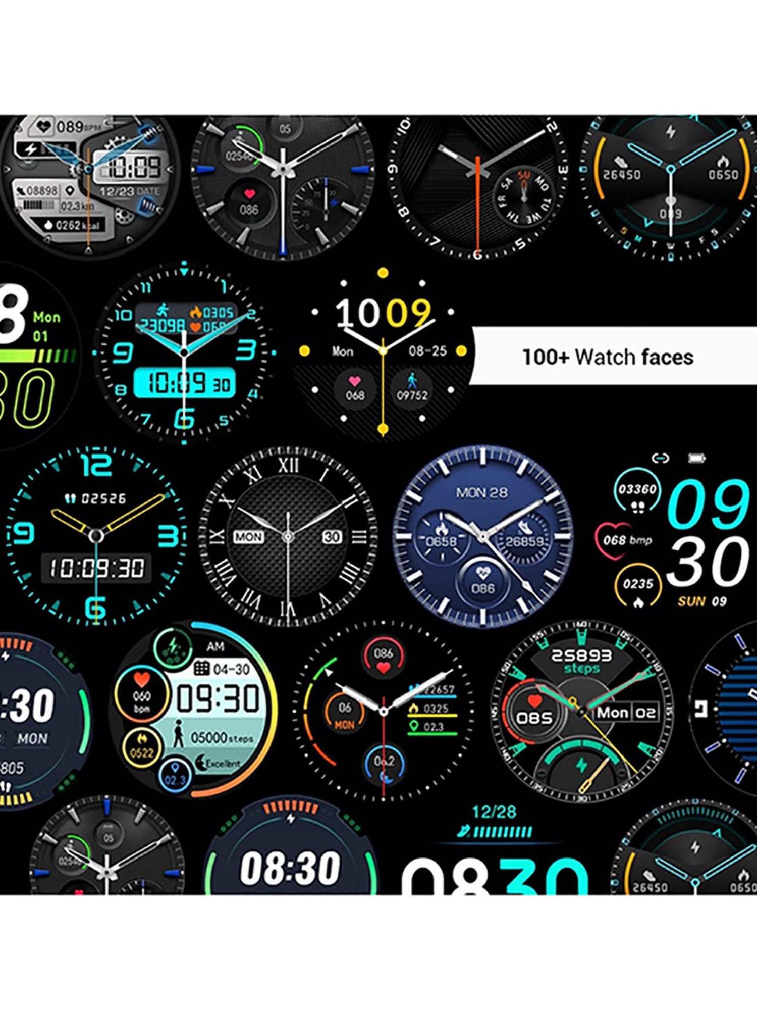 Portronics KRONOS BETA POR-1326 Smartwatch (Rose Gold)