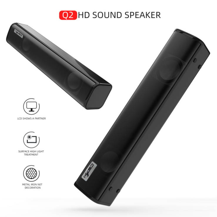 Hidden Audio Desktop Computer Home Wired Long Mini Notebook Desktop Small Bluetooth Speaker