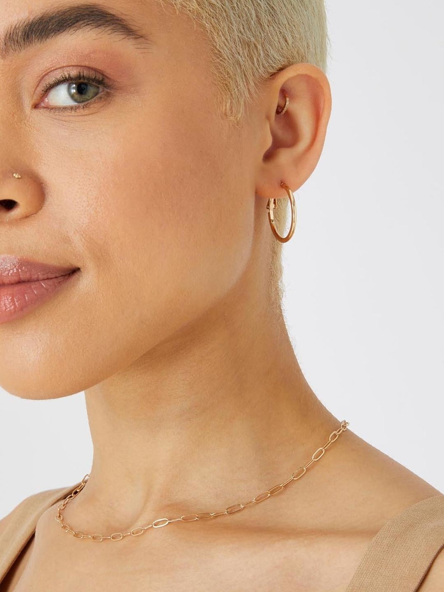 OOMPH Jewellery Yellow Enamel Floral Jhumki