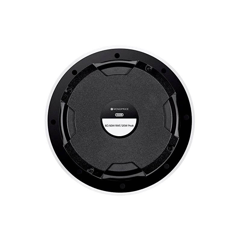Fiber InWall Speaker 65 Inch Each 300W Subwoofer Easy Installation And Paintable Grill Caliber Series