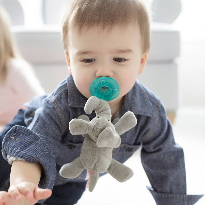 WubbaNub Elephant Pacifier - Gray