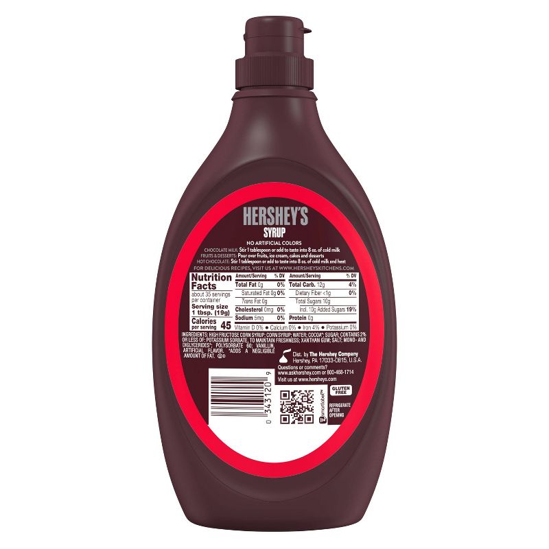 Hershey's Syrup Genuine Chocolate Flavor - 24oz