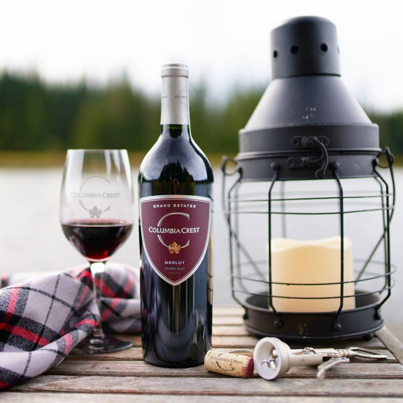 Columbia Crest Grand Estate Merlot Red Wine - 750ml Bottle