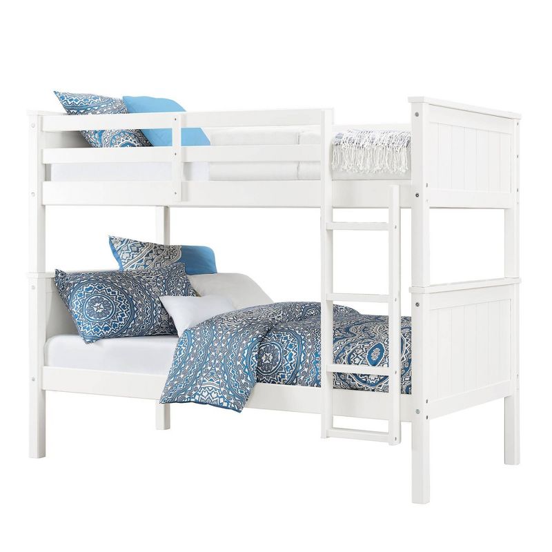 Twin over Twin Maxton Bunk Bed White - Dorel Living