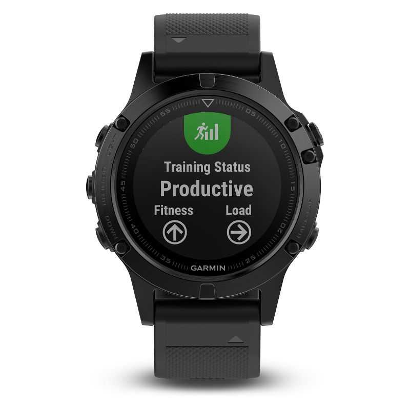 Garmin Fenix 5 Sapphire Black GPS Watch with Black Band
