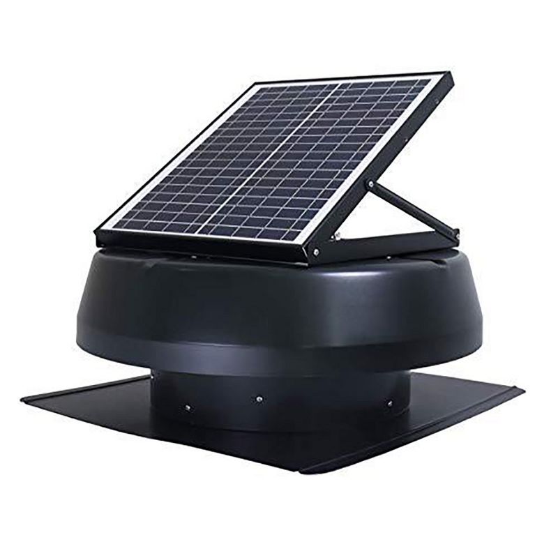 iLIVING ILG8SF301 14 Inch Solar Panel Powered Exhaust Fan