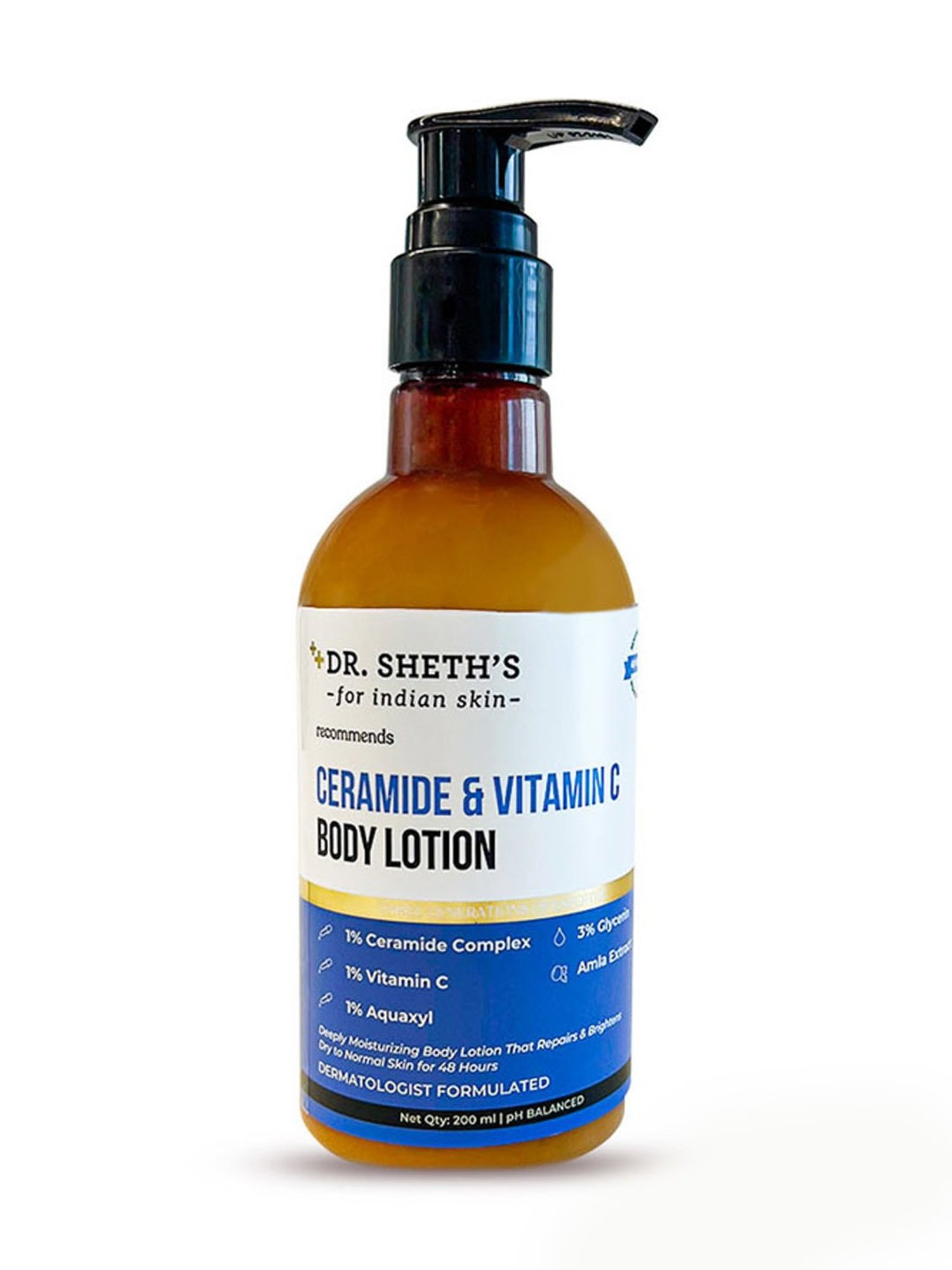 Dr. Sheth's Ceramide & Vitamin C Body Lotion - 200 ml
