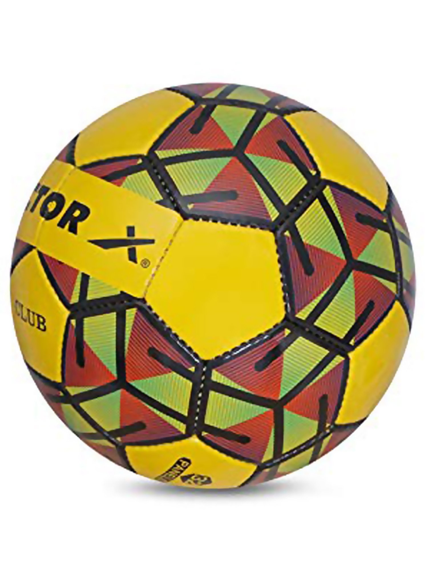 Vector X Club PVC Football (Yellow) Size - 5