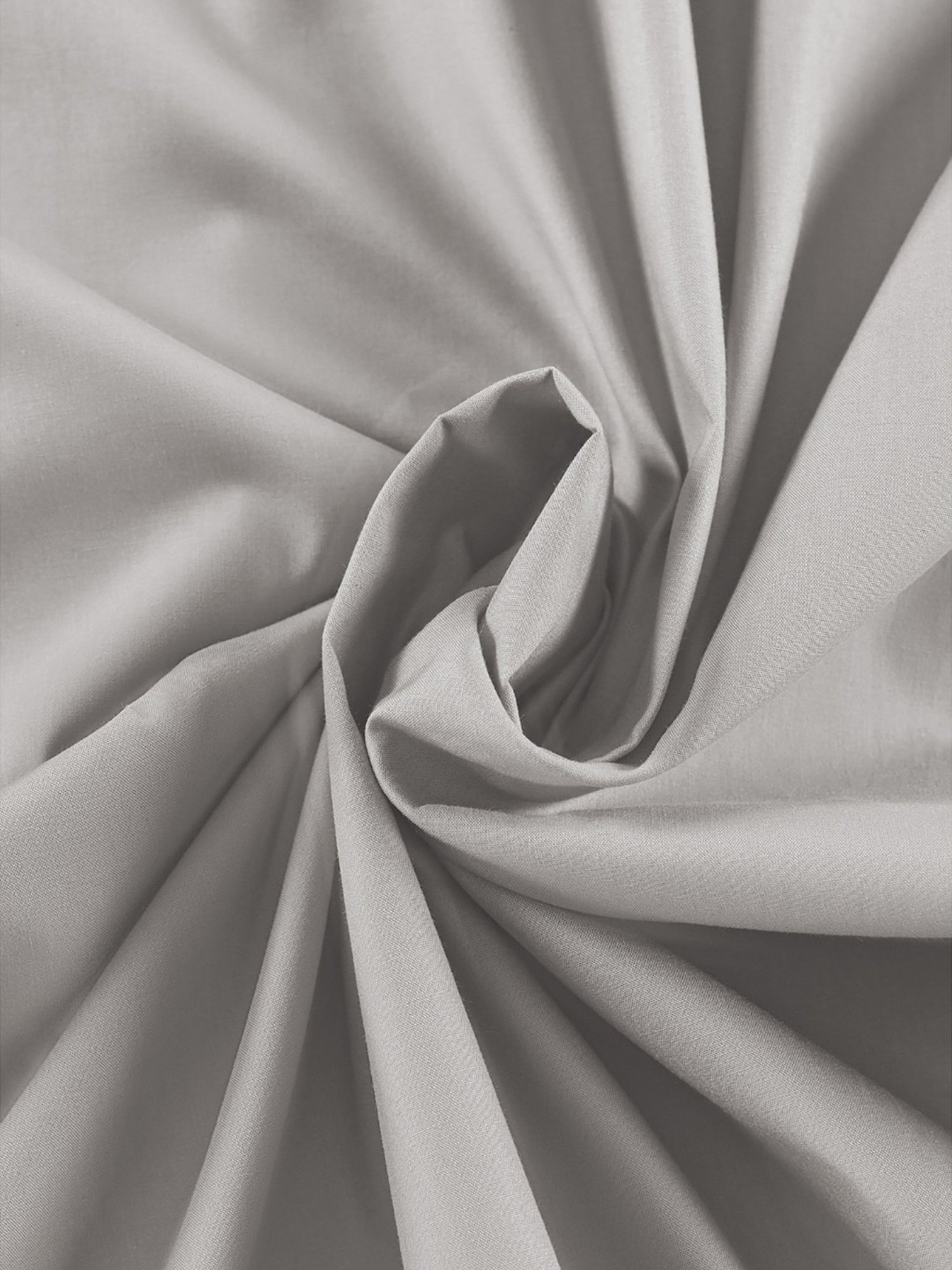 Maspar Colorart Eden Alloy Grey 144 TC Cotton Single Bed Sheet With 1 Pillow Cover