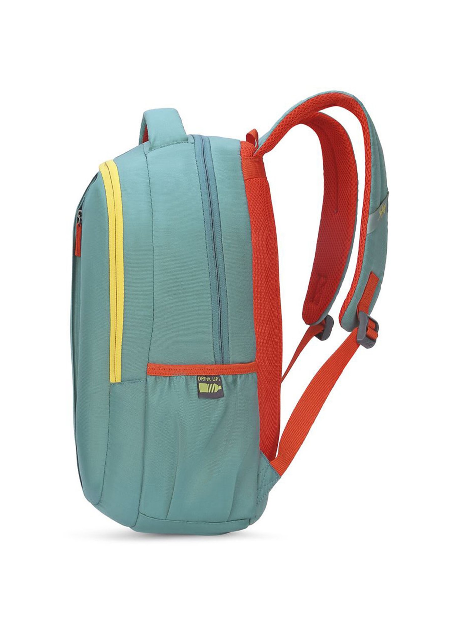 Skybags Grad 02 Green Polyester Printed Laptop Backpack - 30 Ltrs