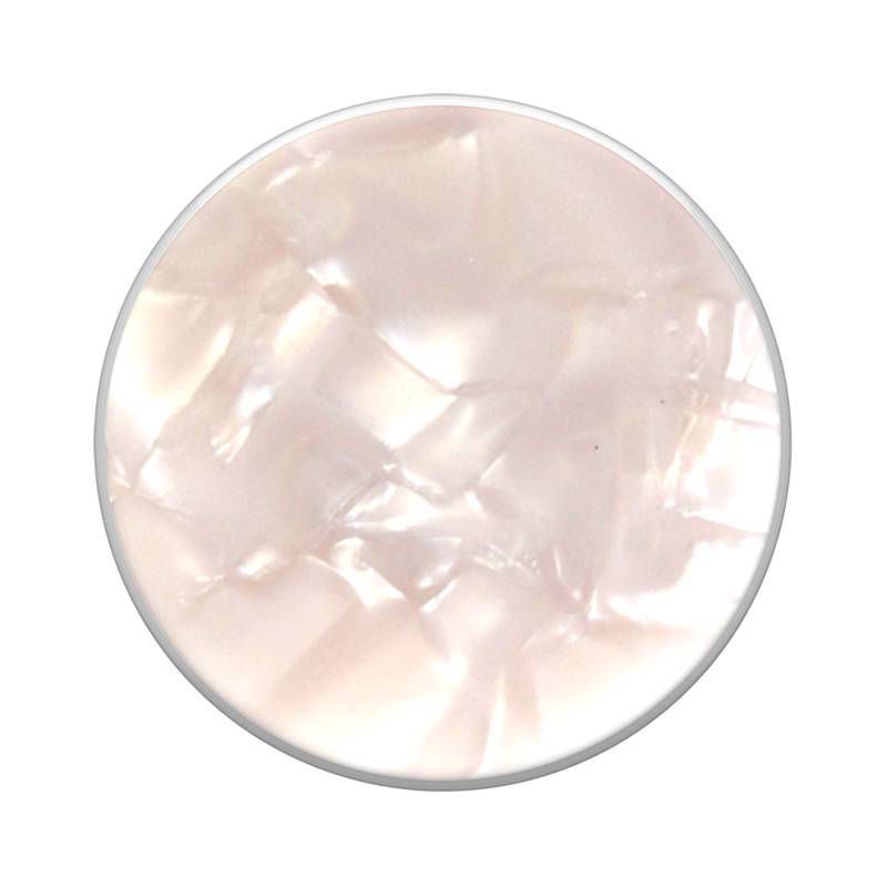 PopSockets Luxe PopGrip Cell Phone Grip & Stand - Pearl White