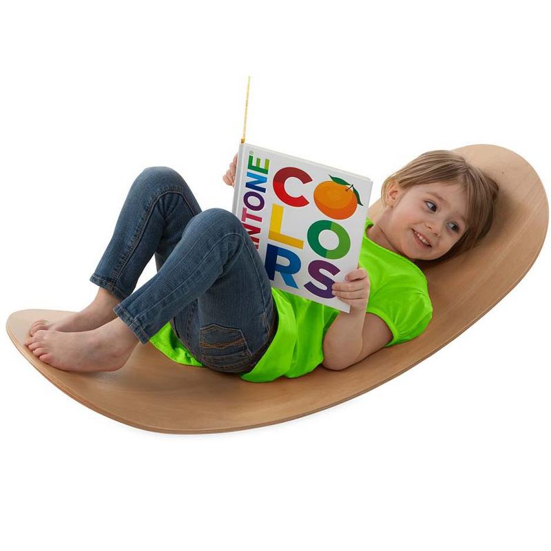 Magic Cabin - WeRock Moon Balance Board for Kids Indoor or Outdoors Balancing Fun, Fuschia