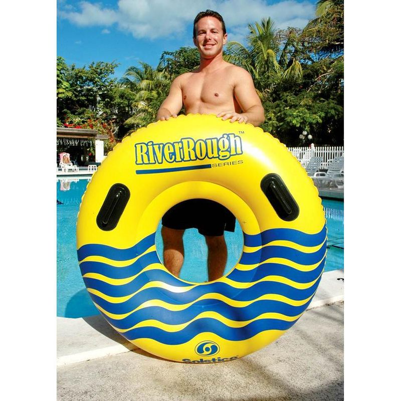 2 NEW Swimline 17035ST Swimming Pool River Rough 48" Heavy Duty Floating Tubes