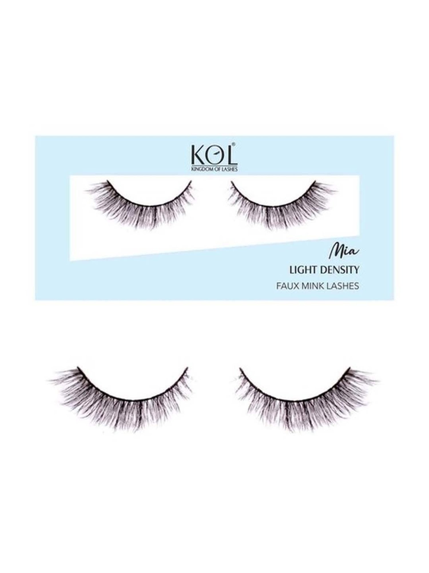 Kingdom Of Lashes Light Density Eyelashes Mia - 2 gm