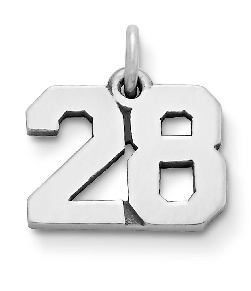 James Avery Faceted Lab-Created Amethyst February Birthstone Charm