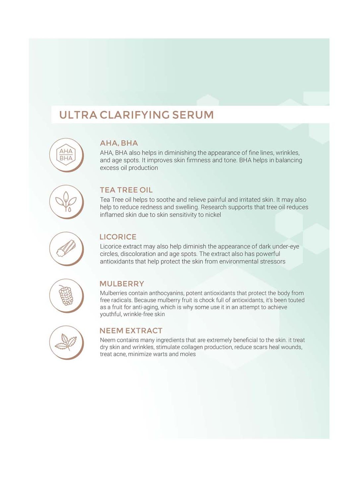 ETSLEY Ultra Clarifying Skin Serum - 30 ml