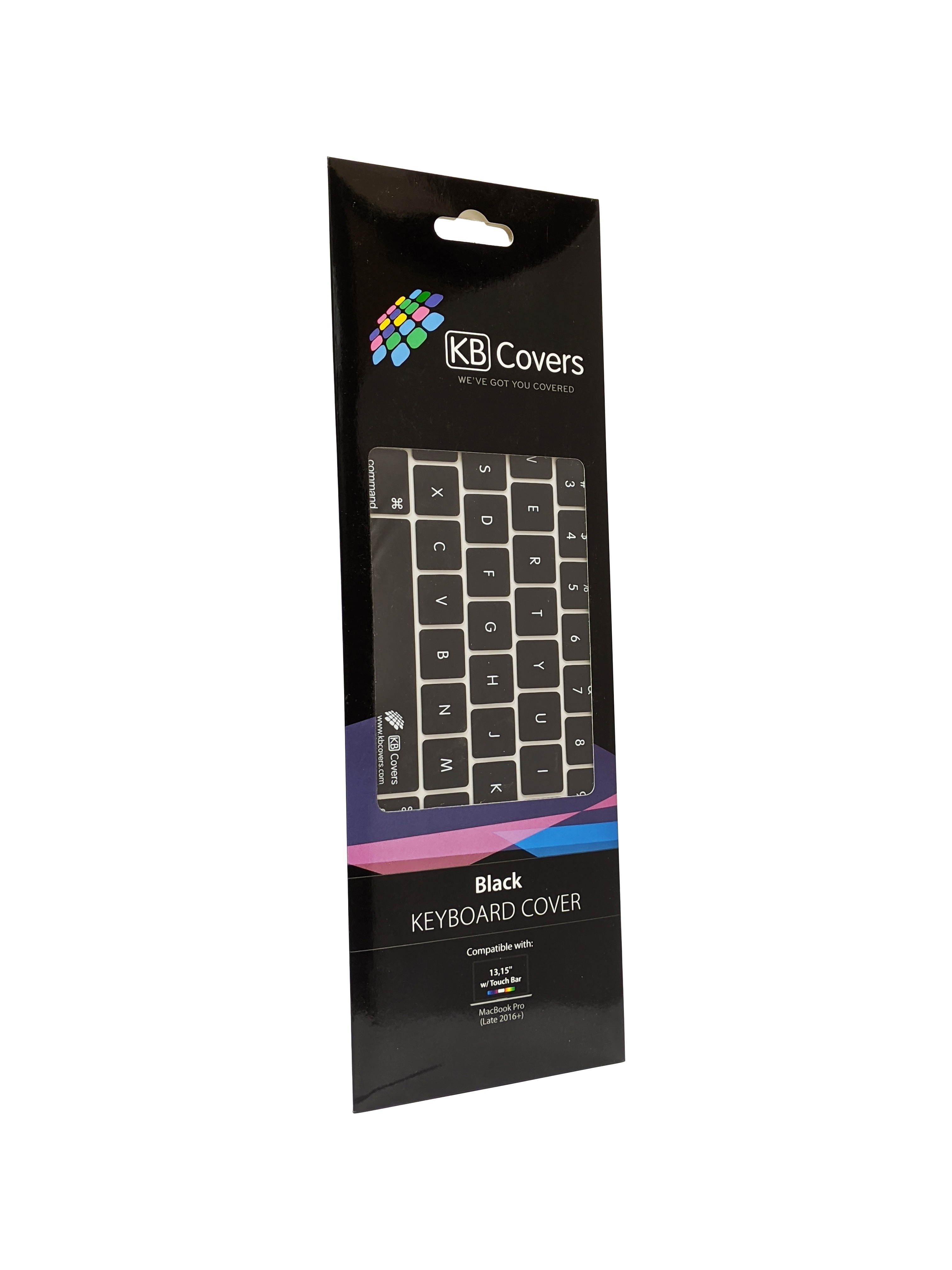 KB Covers Keyboard Cover with Touch Bar for MacBook Pro - Black