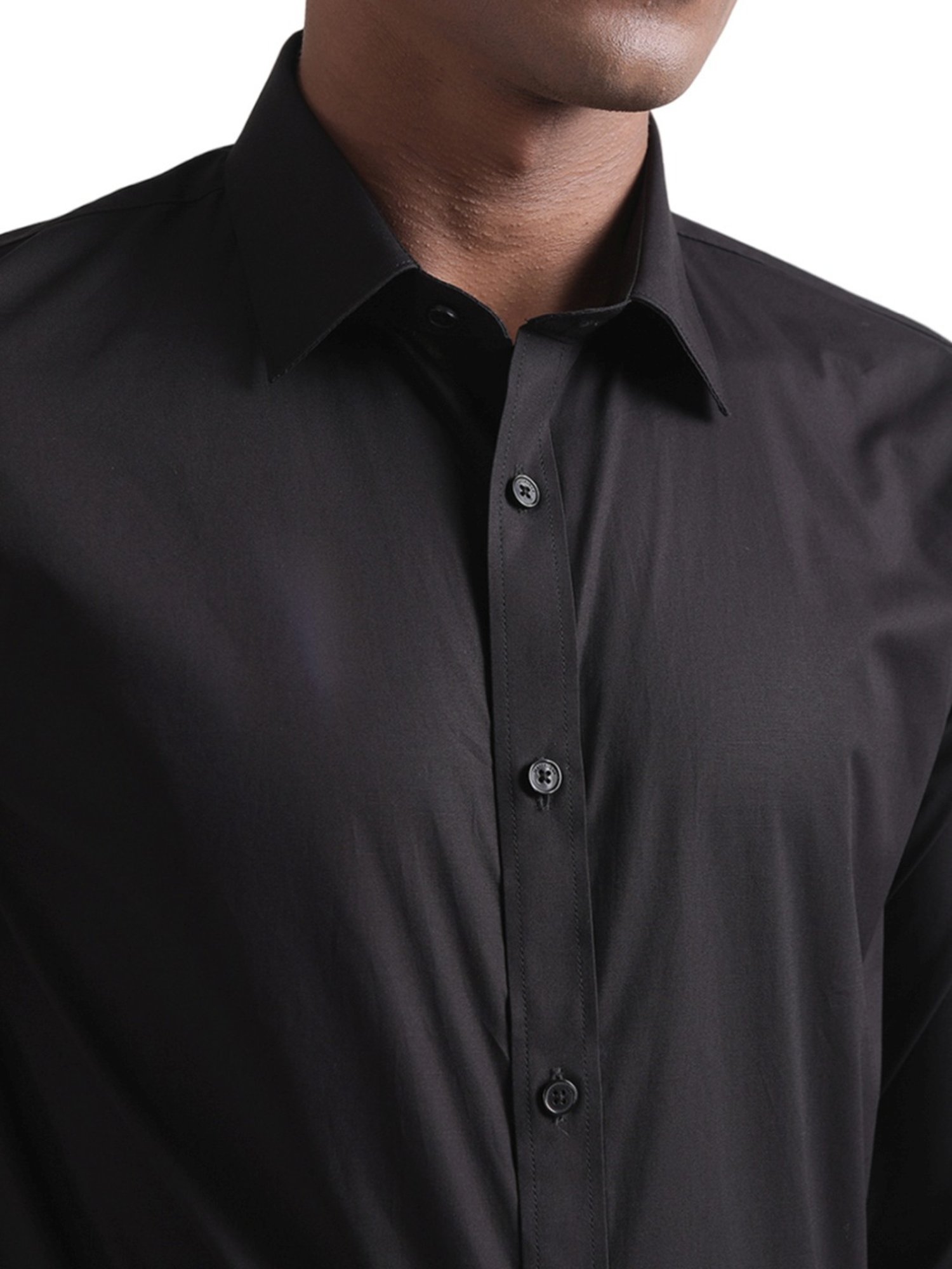 Matinique Black Slim Fit Shirt