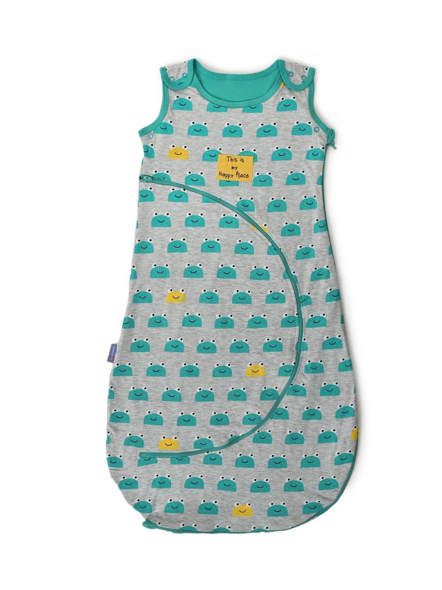 MiArcus Playful Printed Green Cotton Sleeping Bag