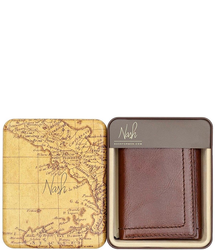 Patricia Nash Nash Prato Trifold Leather Wallet