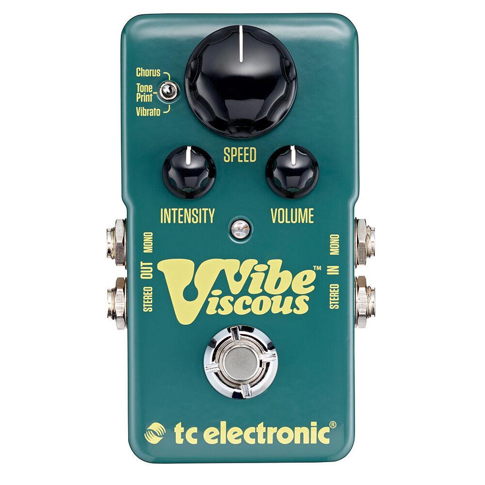 TC Electronic VV Viscous Vibe Vibrato Guitar Effect Pedal Shin-Ei Uni-Vibe