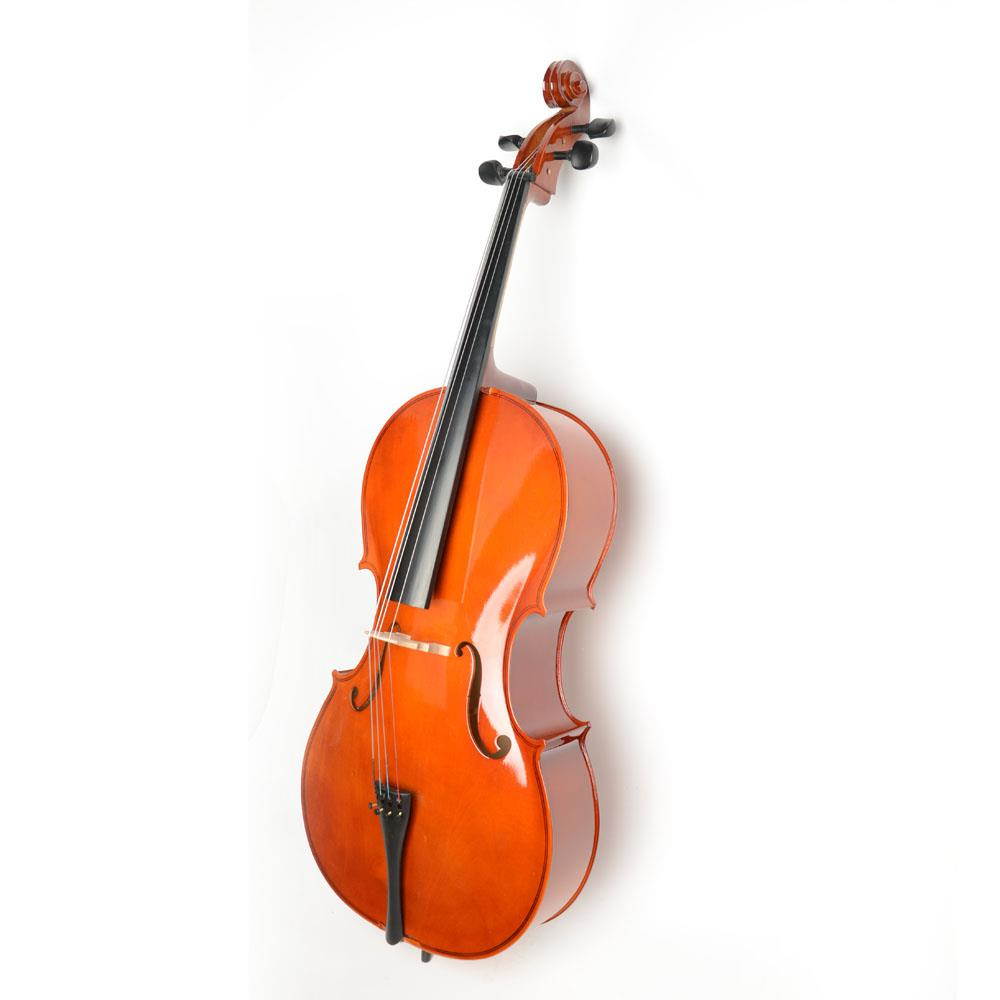 New Student Pure Sound Professional 4/4 Full Size Cello and Bow Rosin Case