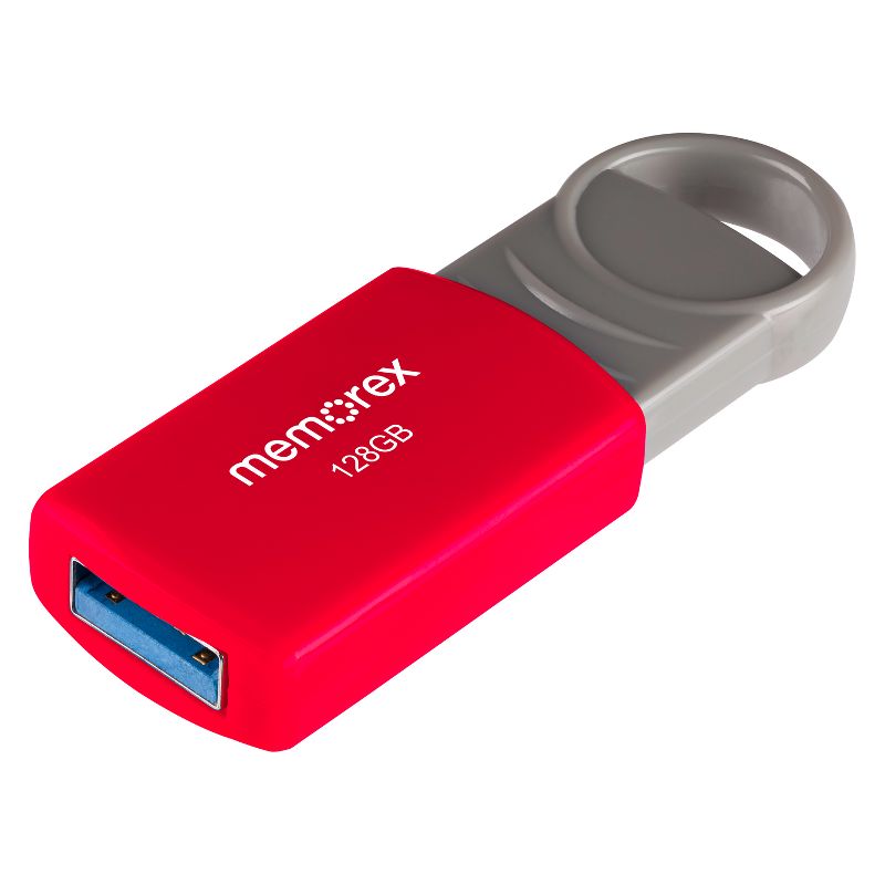 Memorex 128GB Flash Drive USB 2.0 - Red (32020012821)