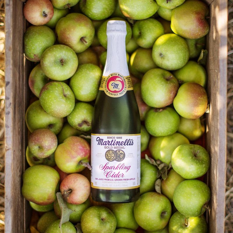 Martinelli's Gold Medal Sparkling Cider -25.4 fl oz Glass Bottles