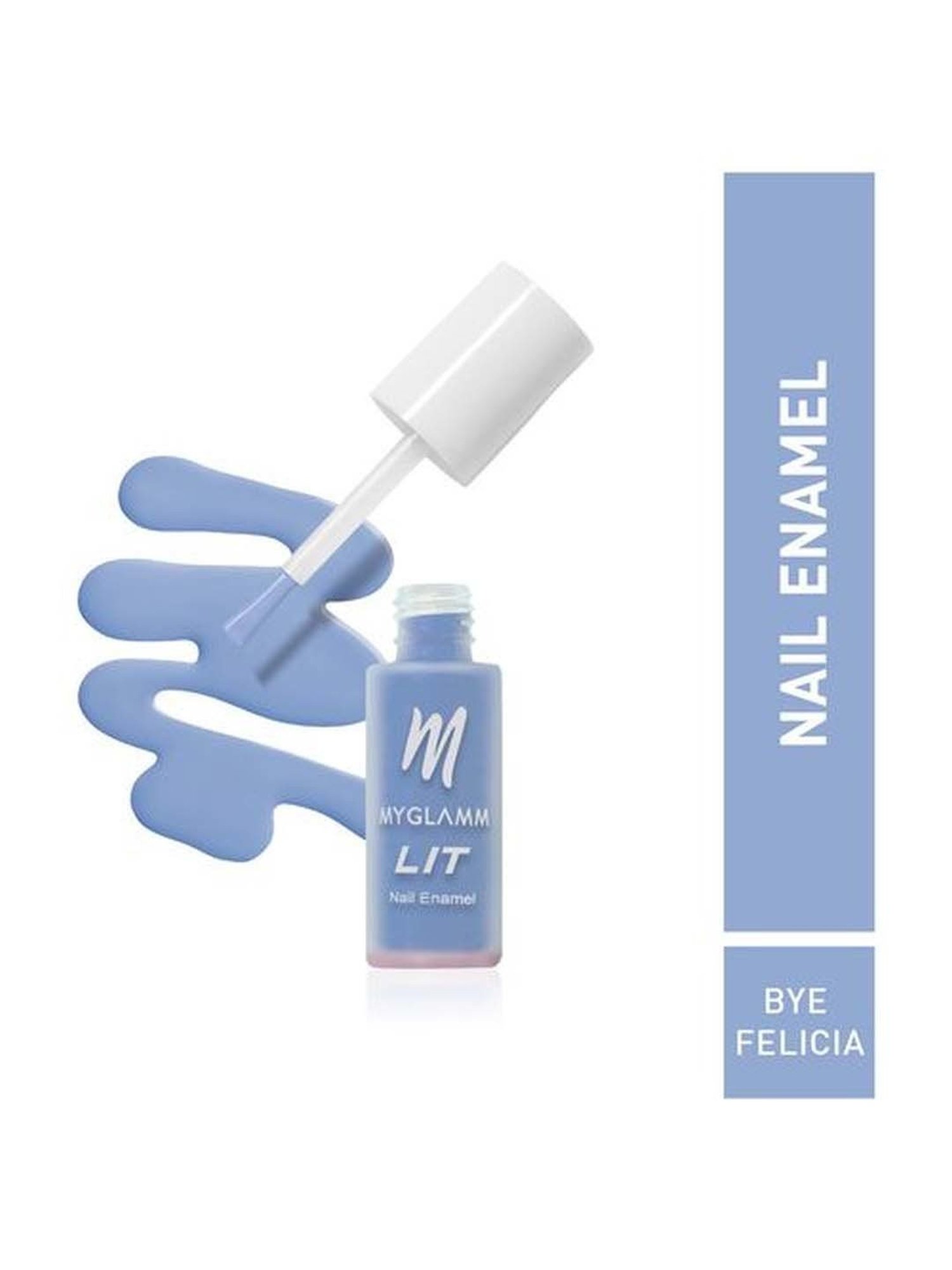 MyGlamm Lit Matte Nail Enamel Bye Felicia - 7 ml