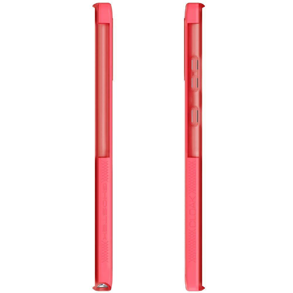 Ghostek Cloak Designed for Samsung Note 10 Case Clear Tough Bumper Protector Cover Luxury Design Supports Wireless Battery Charging Raised Bezel for Extra Screen Protection 2019 Note10 - (Blue/Gold)